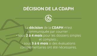 Dossier handicap décision CDAPH