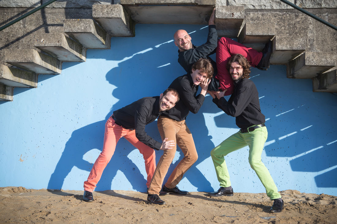 Quatuor A'DAM - Copyright photo : Marie-Lou Kazmierczak
