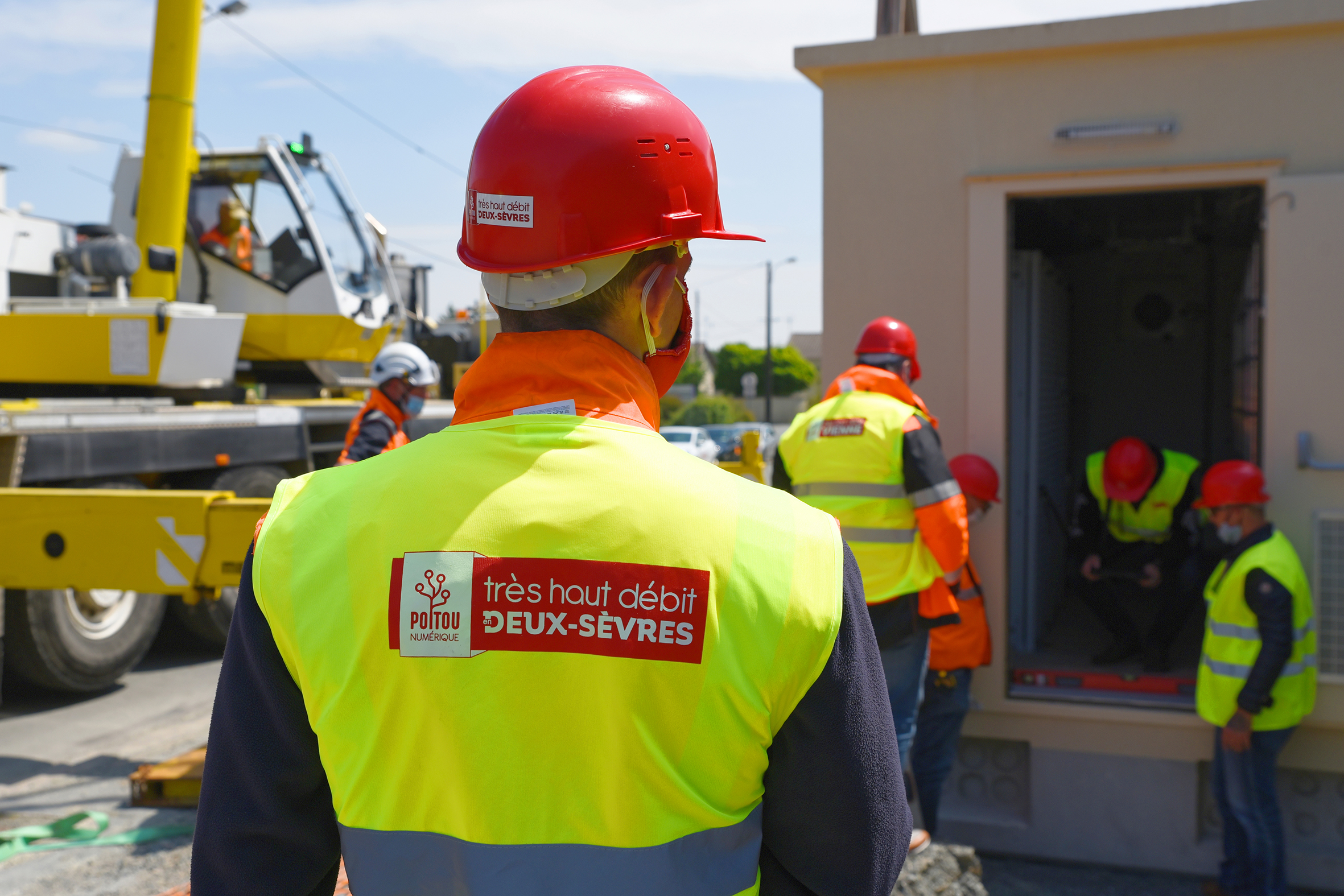 Arrivée de la fibre optique à Mauléon.