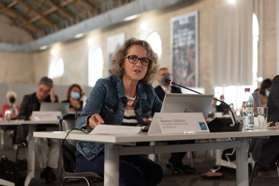 Béatrice Largeau, vice-présidente des solidarités, de la cohésion sociale et de la protection de l'enfance