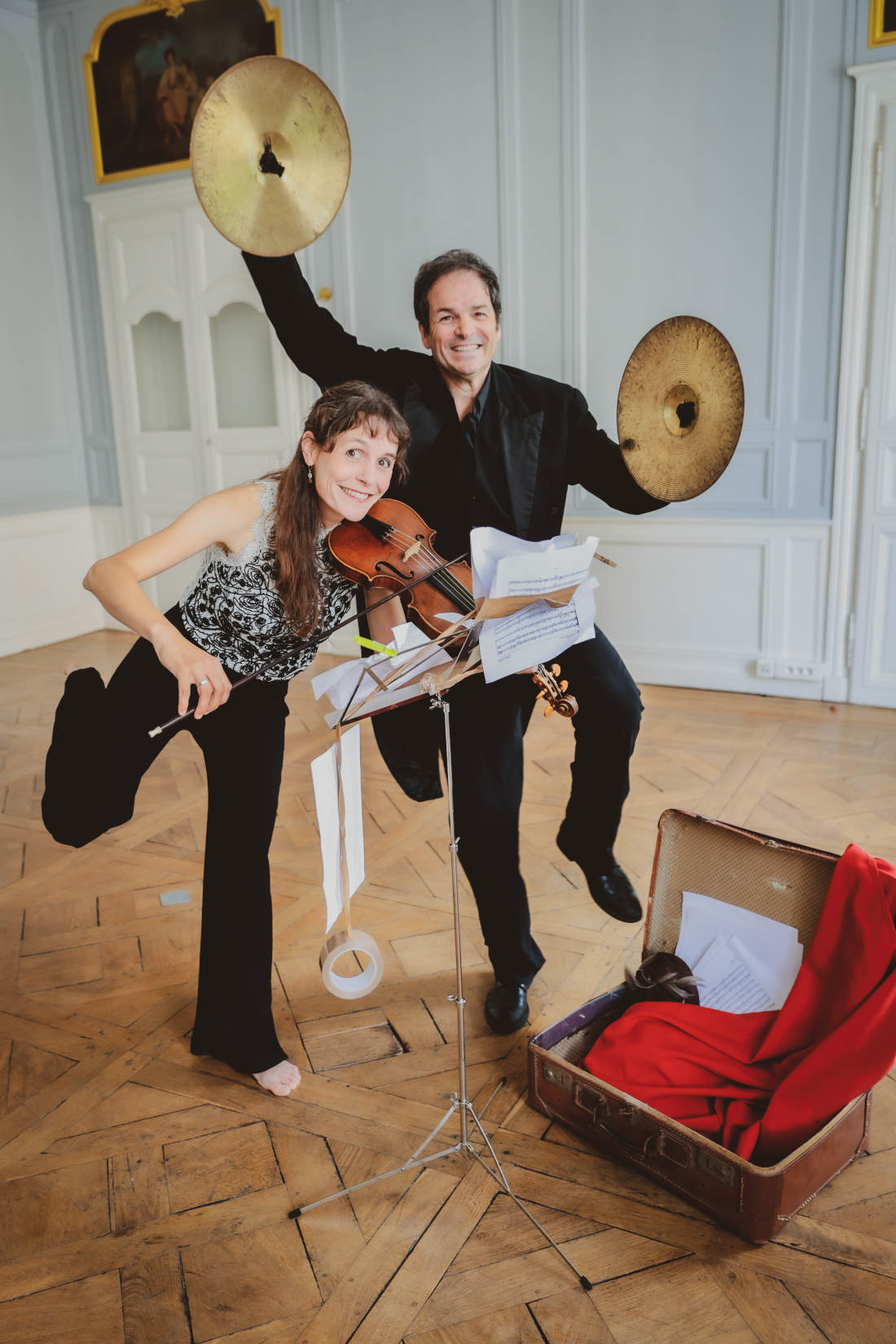 Marie Rouquié et Pascal Péroteau