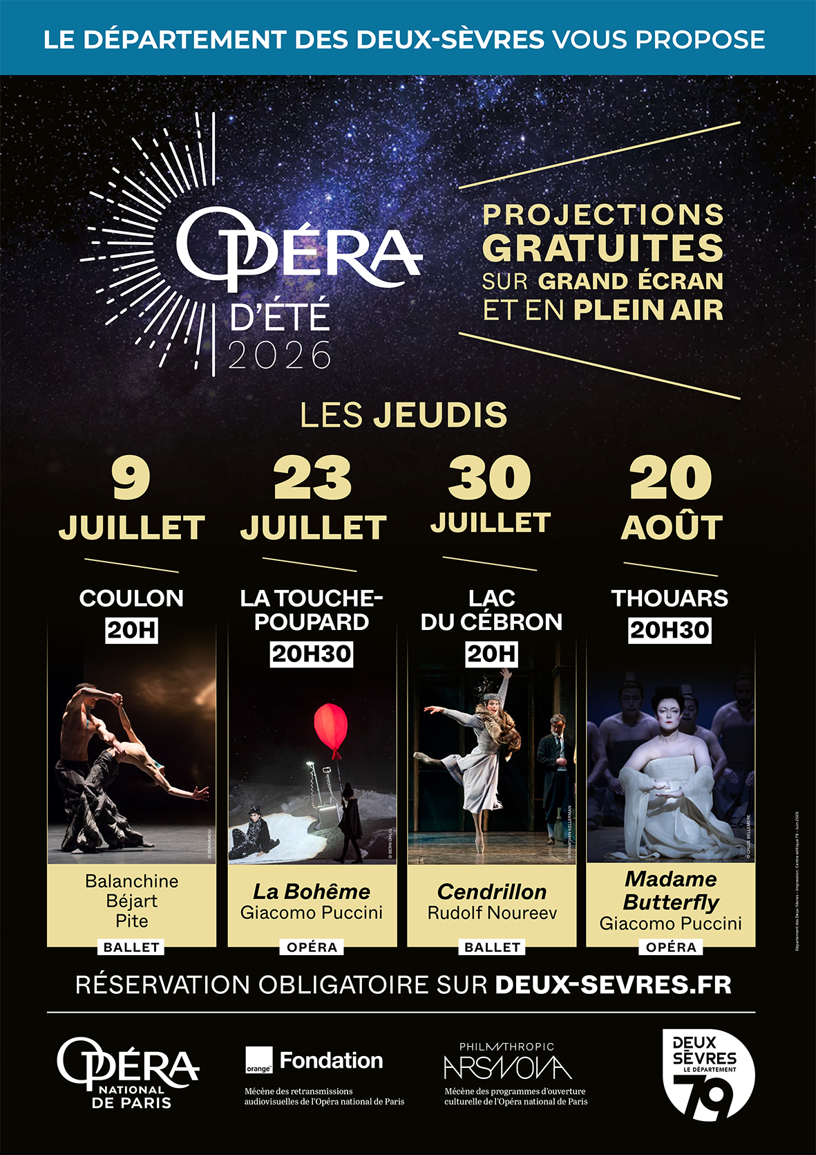 Opéra d'été 2026