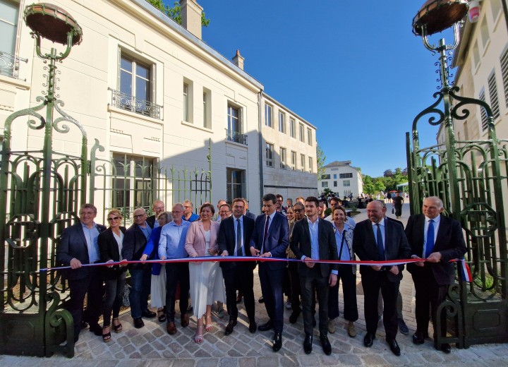 Inauguration des espaces publics à Niort