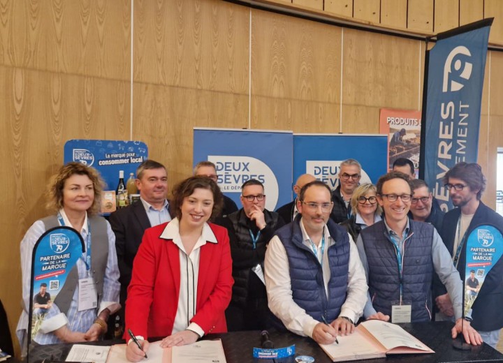 marque Produit des Deux-Sèvres avec la Coopérative U