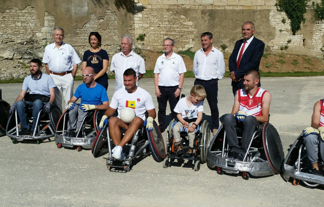 Le rugby fauteuil sera l'une des disciplines à tester lors de la deuxième édition de Faites du Sport, dimanche 1er juillet.