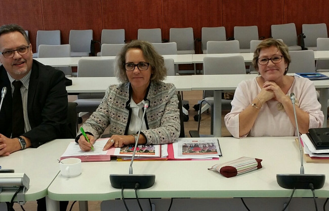 Signature du programme d'actions pour prévenir la perte d'autonomie le 17 octobre dernier.