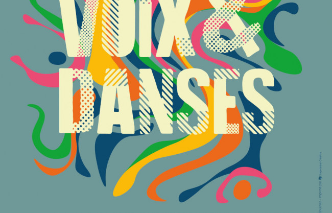 Affiche Voix et danses 2022