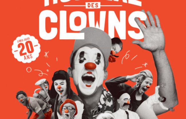 Affiche Très grand conseil mondial des clowns 2023