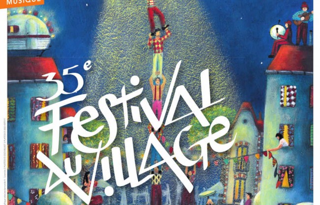 Affiche Festival au village 2024