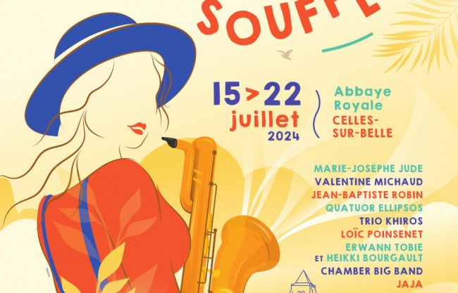Affiche Festival du souffle 2024
