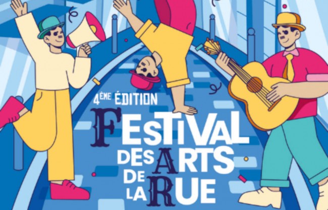 Affiche Festival des arts de la rue 2025