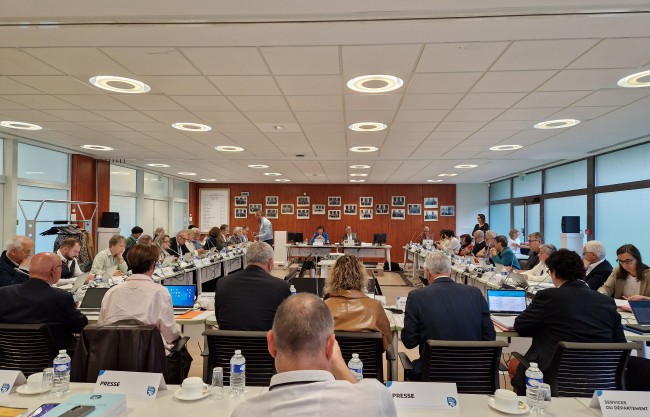 Séance publique département des deux-sèvres 22 septembre 2025