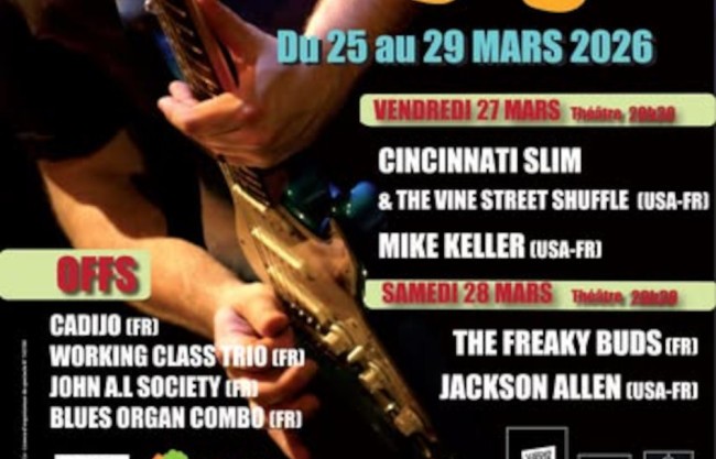 Affiche Terri'Thouars Blues 2026