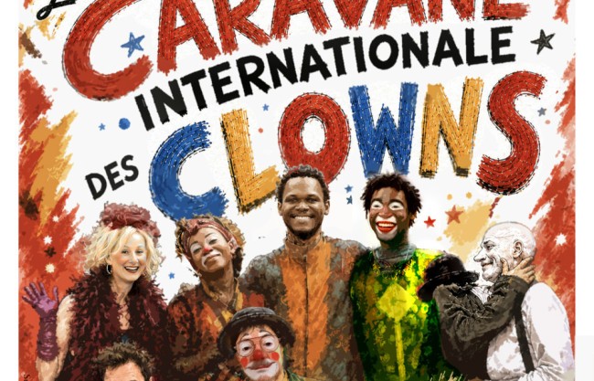 Affiche caravane clowns 2026