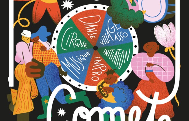 Affiche festival sur la comète 2026
