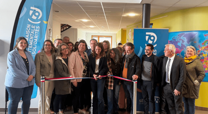 Inauguration de la Maison Départementale des Solidarités du Niortais