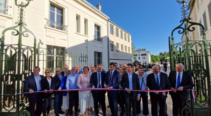 Inauguration des espaces publics à Niort
