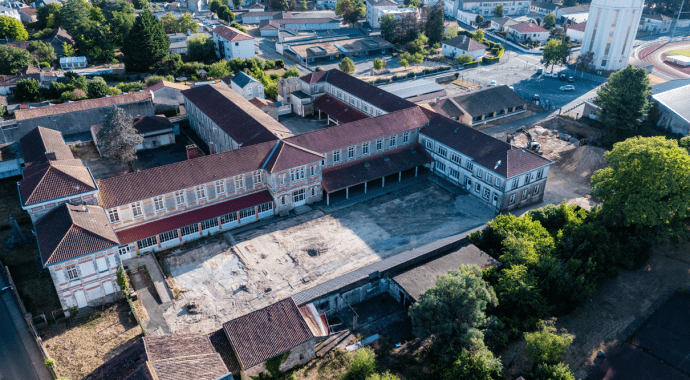 collège Le Marchioux fouilles archéologiques