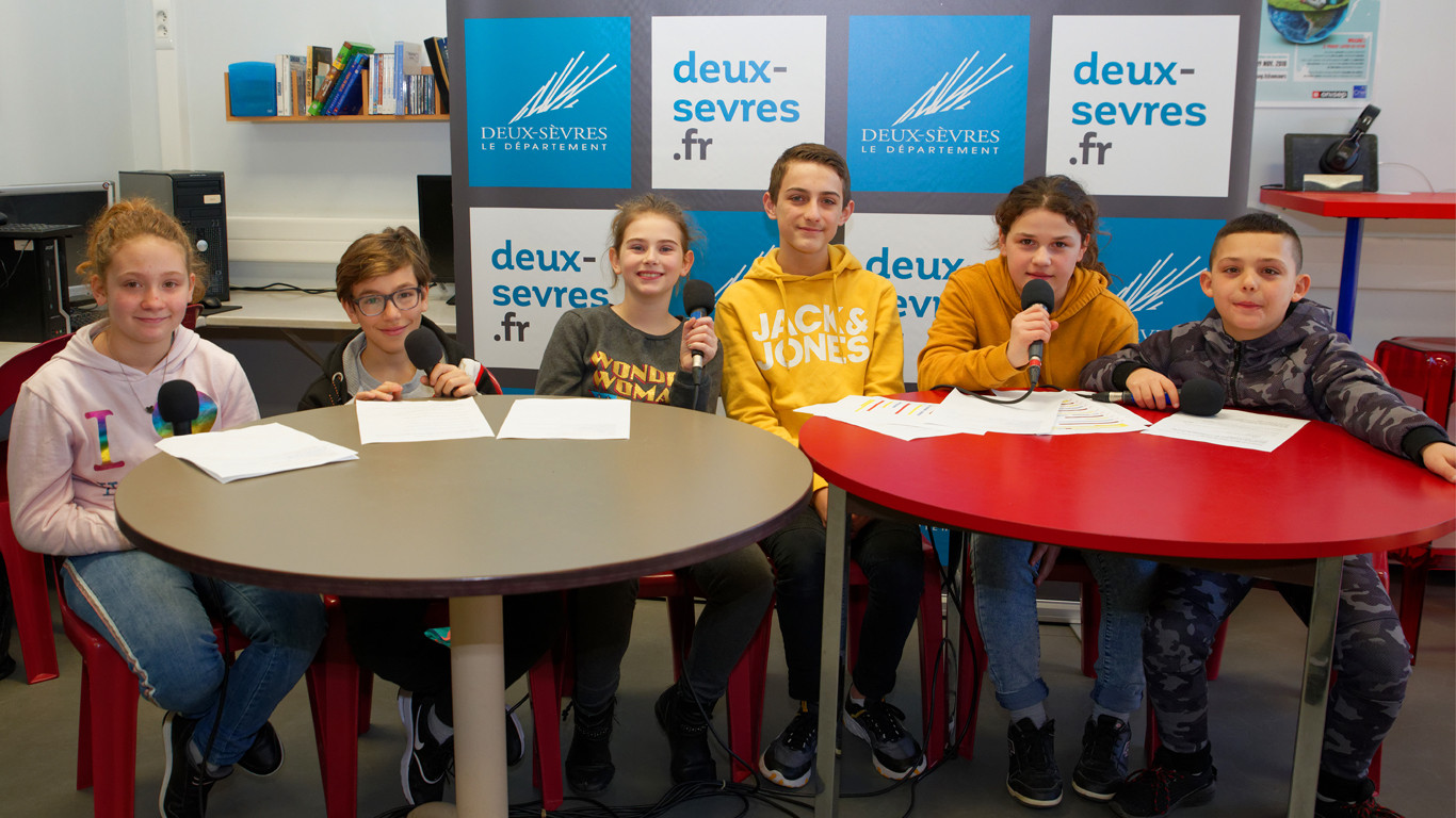 Emission radio 79, Mon Département  Collège Thénezay  Département des