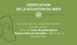 Vente bien foncier ENS vérification situation