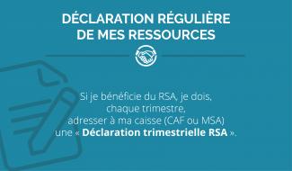 RSA déclaration ressources