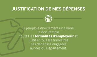 APA justification dépenses