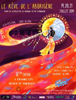 Affiche Rêve de l'aborigène 2019