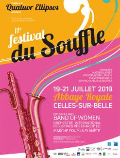 Affiche festival du souffle 2019