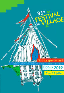 Affiche festival au village 2019