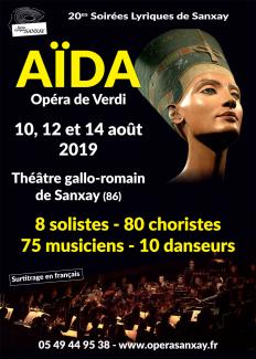 Affiche opéra Sanxay 2019