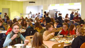 Inauguration restaurant collège saint maixent 1