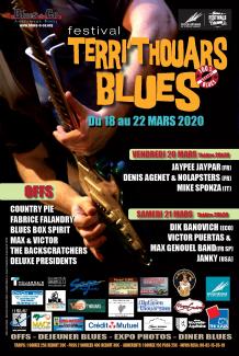Affiche Terri'Thouars blues 2020
