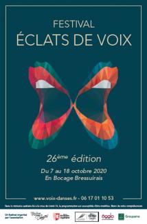 Affiche festival Eclats de voix