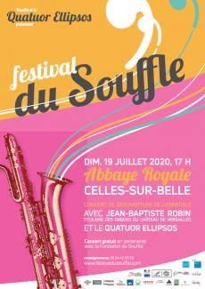 Affiche du Festival du Souffle 2020