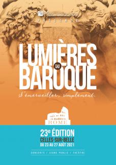 Affiche du festival Lumières du baroque