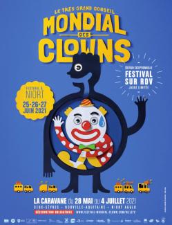 Affiche Très grand conseil mondial des clowns