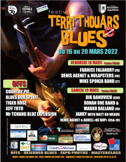 Affiche Terri'Thouars Blues 2022