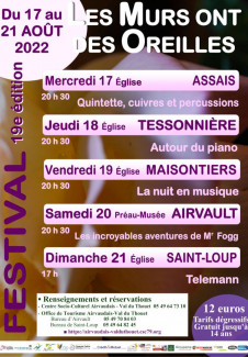 Affiche Les Murs ont des oreilles 2022