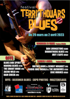 Affiche Terri'Thouars Blues 2023