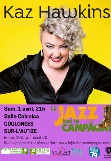 Le jazz bat la campagne - Affiche 1e date 2023