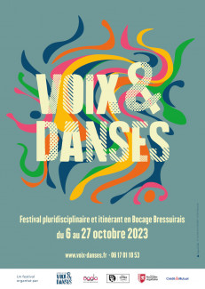 Affiche Voix & danses 2023
