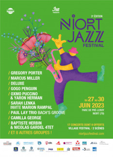 Affiche Niort Jazz Festival 2023