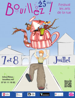 Affiche festival Bouillez 2023