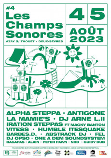 Les champs sonores affiche 2023
