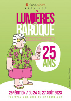 Affiche Lumières du baroque 2023