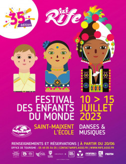 Affiche Festival des Enfants du monde 2023