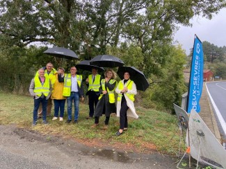 Pont argentonnay lancement travaux elus