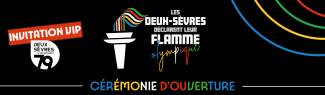 Invitation ceremonie ouverture flamme