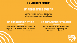 jeux collèges journée finale