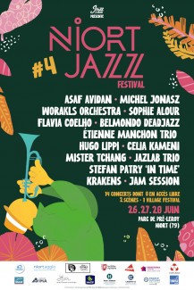 Affiche Niort jazz festival 2024